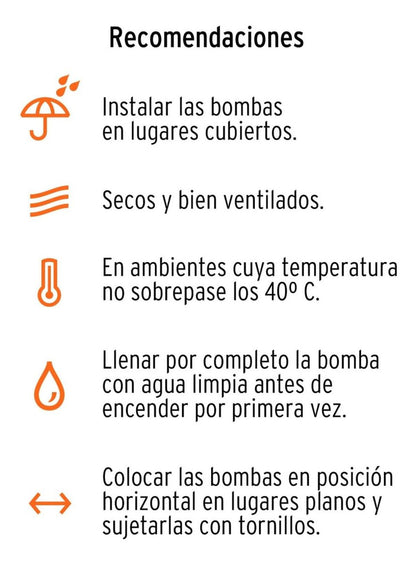 Bomba Para Agua Periférica 1/2 Hp Truper 12111