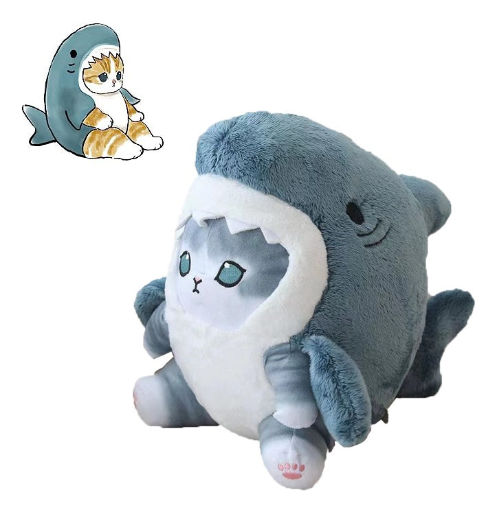 Gato Gatito Michi De Peluche Kawaii Con Disfraz Diseños 22cm