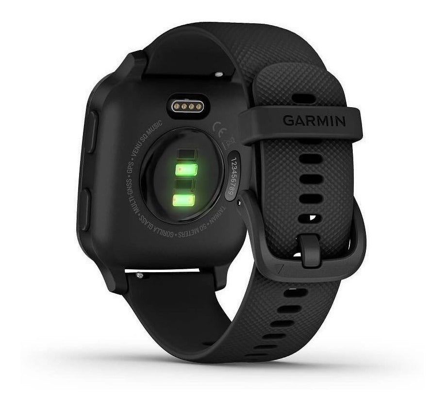 Garmin Venu Sq Negro, Gps, Multideporte, Music