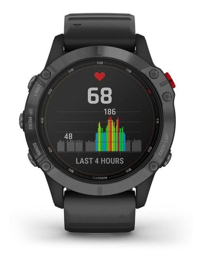 Garmin Fenix 6 Pro Solar Gris / Negro 47mm