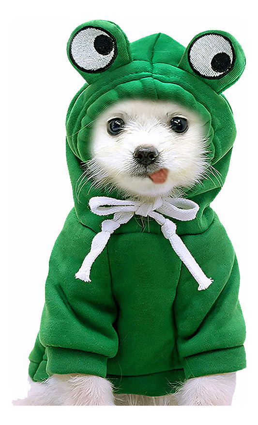 Disfraz Para Mascotas Perros Gato Halloween De Ropa De Rana