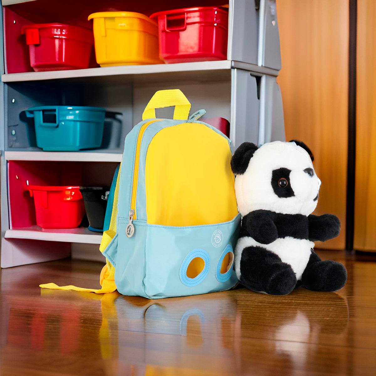Mochila Infantil Preescolar De Peluche Desmontable Para Niño Niña