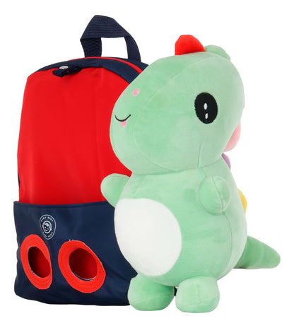 Mochila Infantil Preescolar De Peluche Desmontable Para Niño Niña