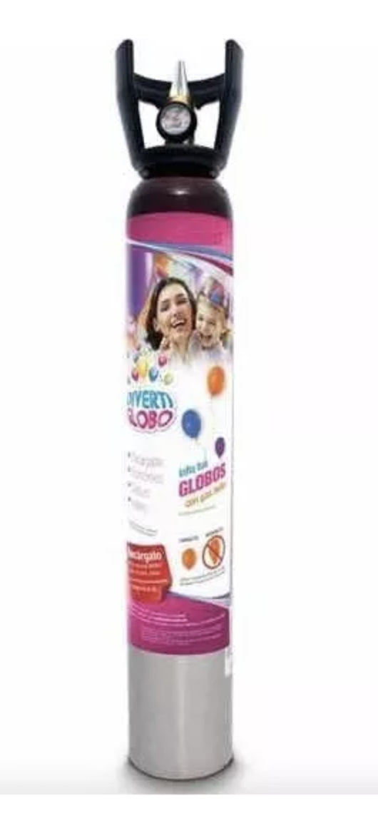 Tanque De Helio Recargable Listo Para Usarse Envío Incluido