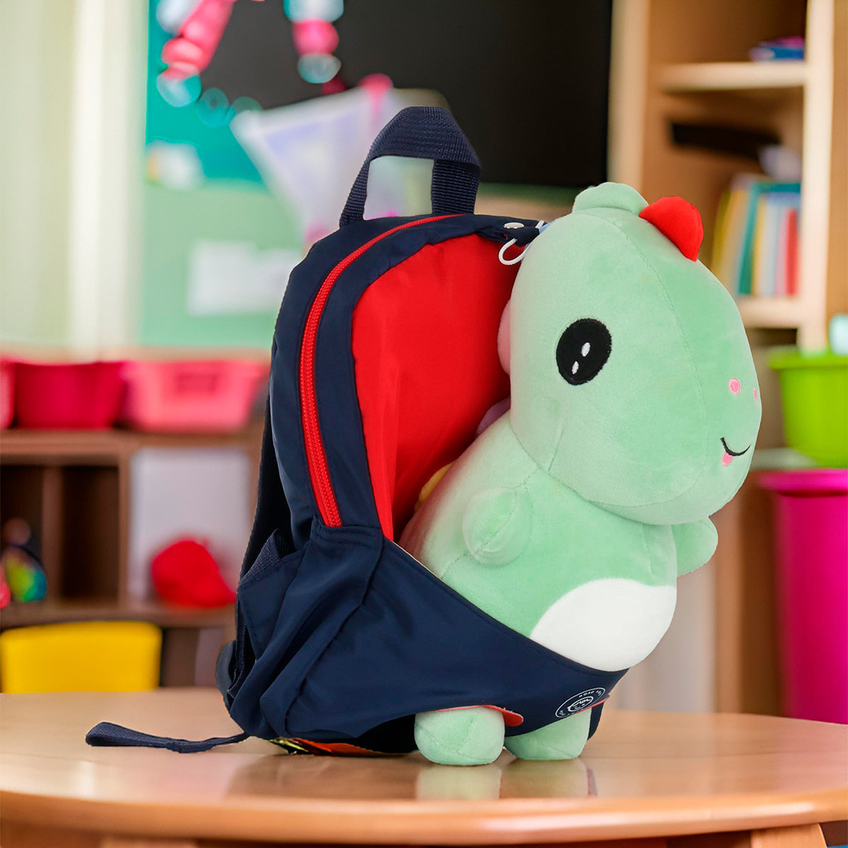 Mochila Infantil Preescolar De Peluche Desmontable Para Niño Niña