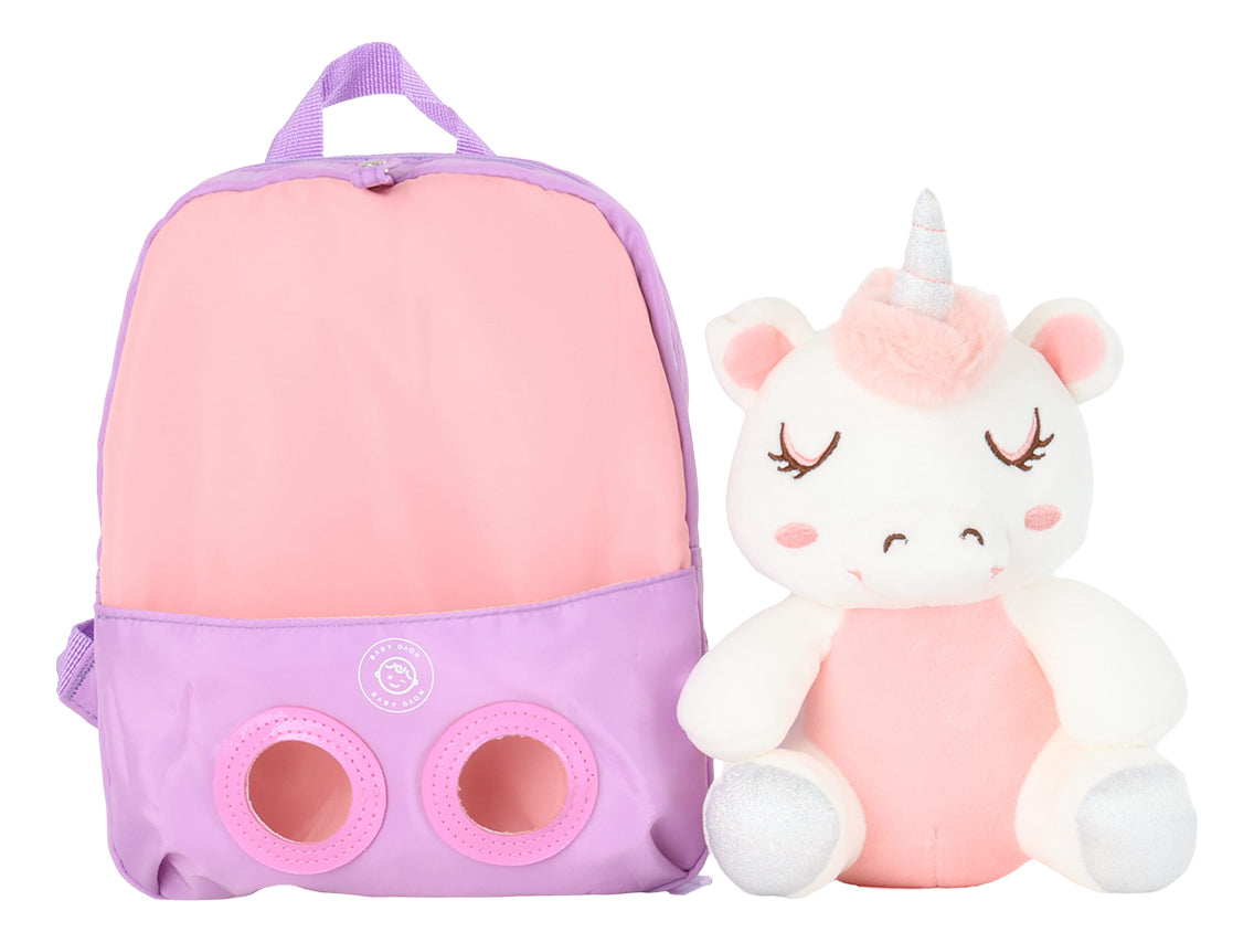 Mochila Infantil Preescolar De Peluche Desmontable Para Niño Niña