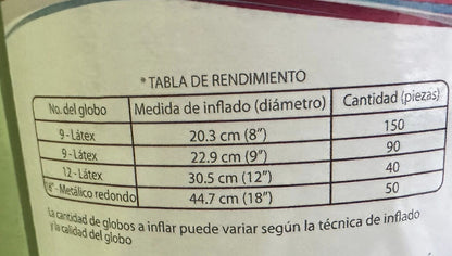 Tanque De Helio Recargable Listo Para Usarse Envío Incluido