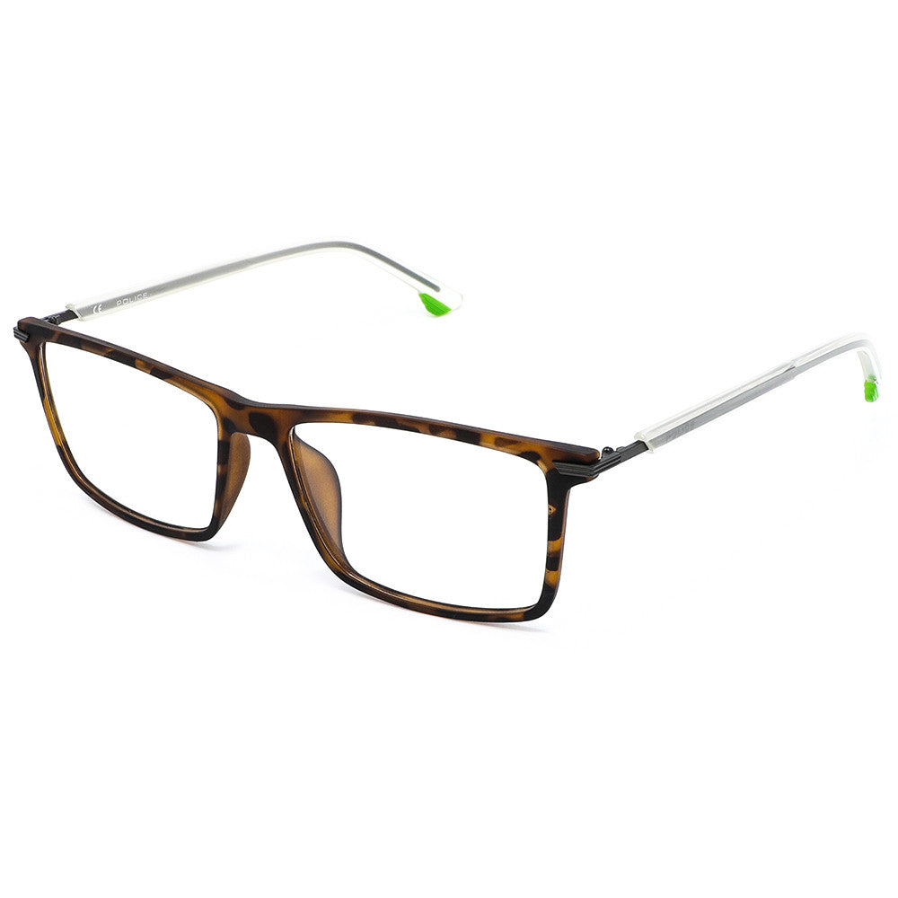 Lentes Oftálmicos Police Hombre Armazón Rectangular Havana