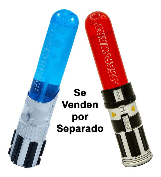 Burbujas Star Wars Mini Sable Laser Con Luz