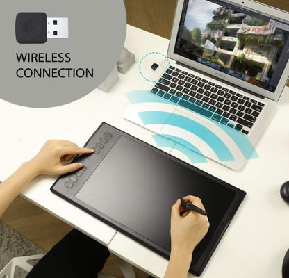 Tableta Digitalizadora Huion Inspiroy Q11k Coneccion Wireles